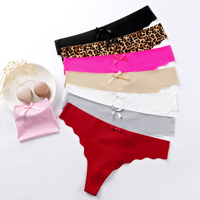 Scallop No Show Thong Panty  Castello Clothing Line   