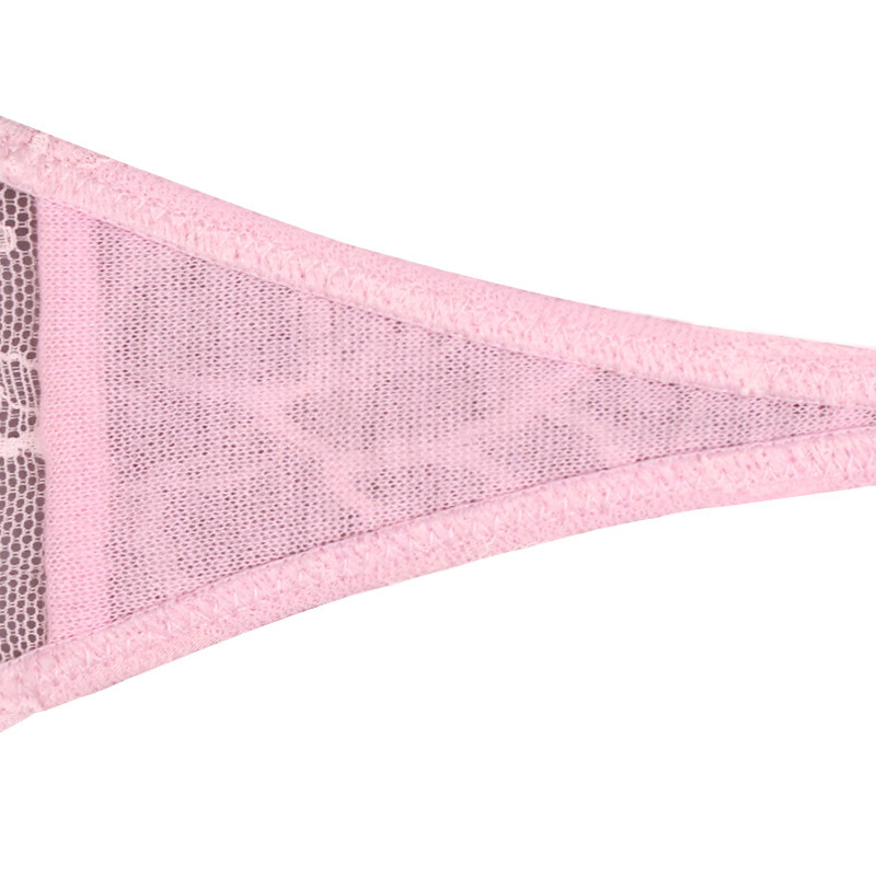 Sheer Lace Thong Panty  Castello Clothing Line   