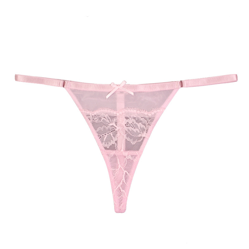Sheer Lace Thong Panty  Castello Clothing Line   