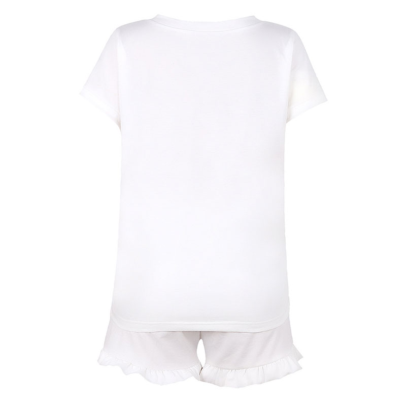 Cozy Bliss V-Neck Ruffle Hem Lounge Set  Castello Clothing Line   